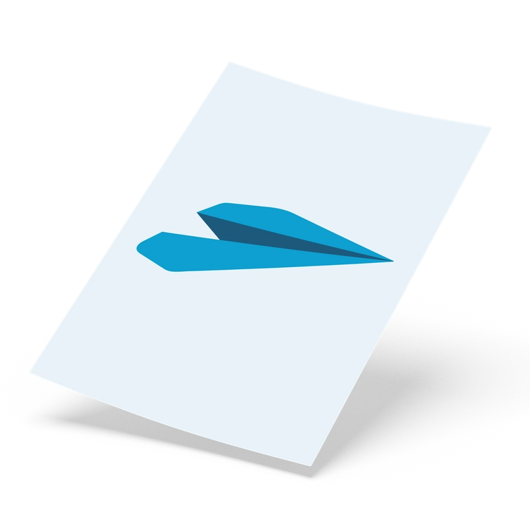 Bedruckte Flyer in Standardformaten