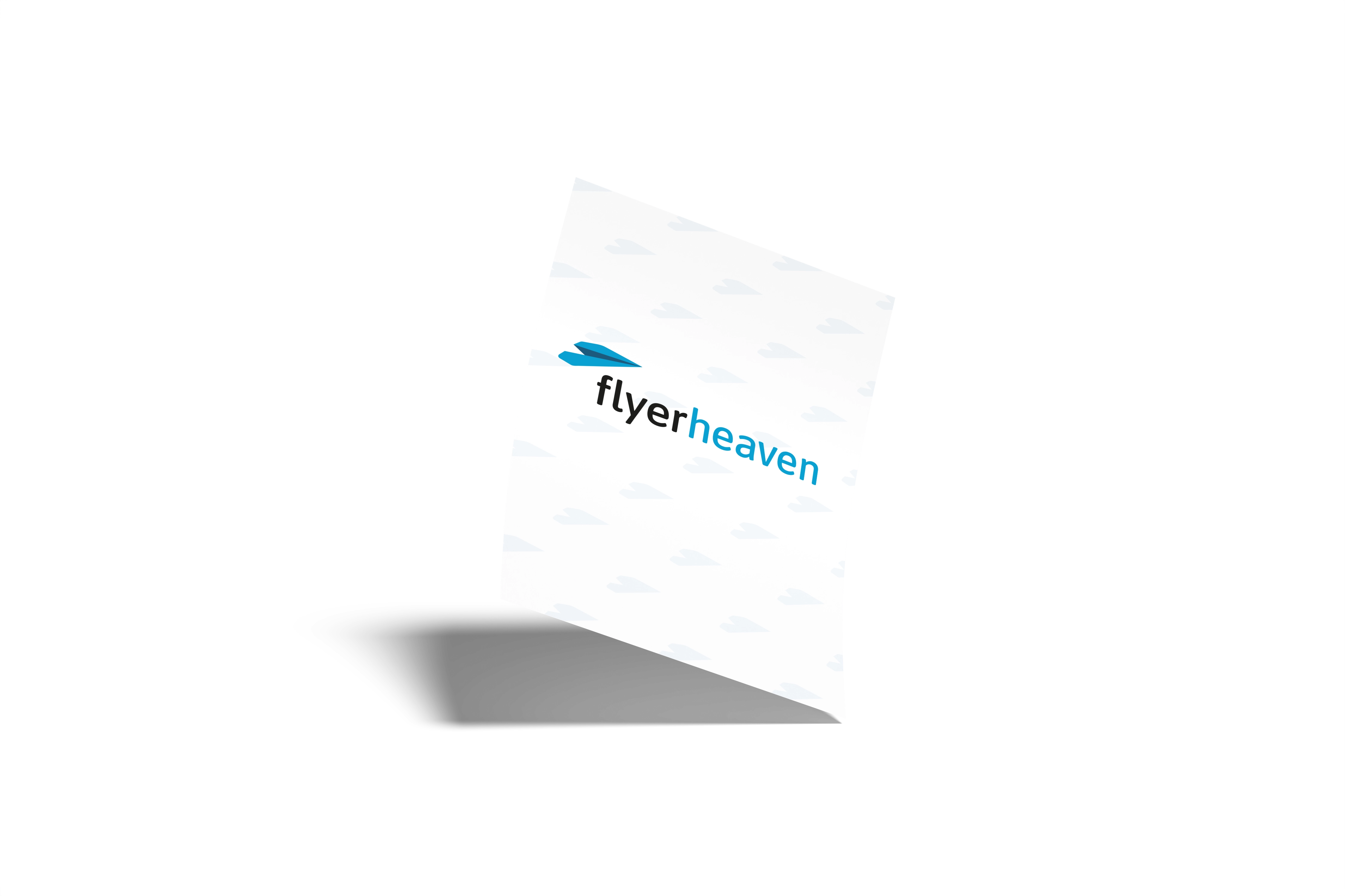 bedruckter Flyer
