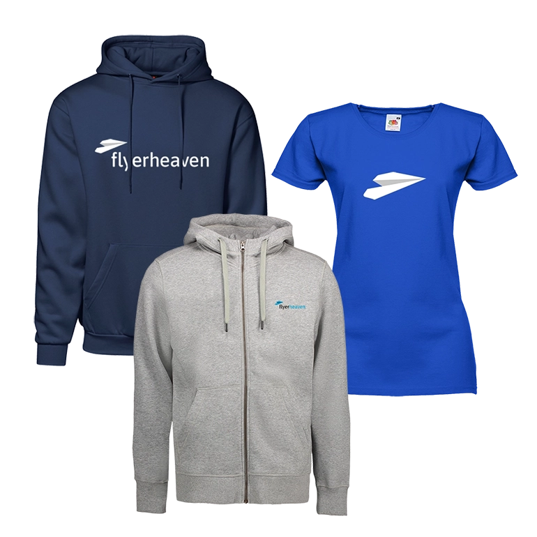 Textilien und Kleidung Textilien individuell mit Logo bedruckt
